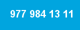 977 984 13 11